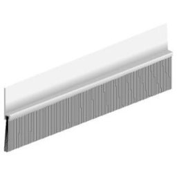 ELLEN Joint de seuil de porte alu IBS 80 250cm avec brosse PP ; Elton (41400025)