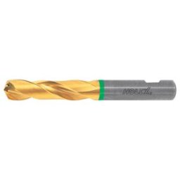 HOLEX Foret hautes perf. carb. mono. Weldon DIN 6535 HB, TiN, ⌀ DC h7 : 13,8 mm, 122345 13,8 (122345 13,8)
