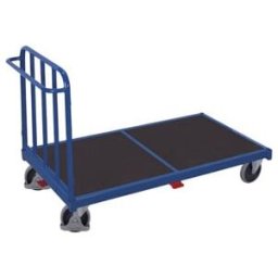 VARIOfit Chariot à parois frontales avec montants verticaux 1645 × 880 mm Capacité 500 kg (sw-1612)