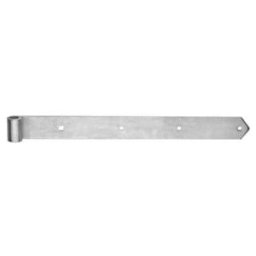 POLLMANN Charnière de portail extrémité pointue pour tige 20mm, 1200mm fer, galvanisé clair (1141200)
