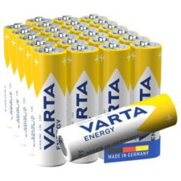Varta Batterie Energy AA pack de 24 Alcaline Cube (4106229234)