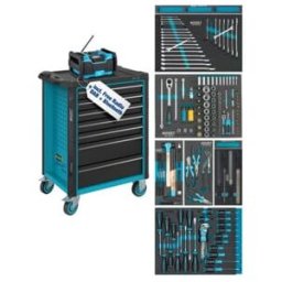 HAZET Servante d’atelier avec assortiment (179N-7/153EC)
