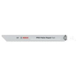 BOSCH PRO Lames de scie sabre pour réparation de palettes S1022HFR, 0,9 x 19 x 200 mm, 100 pcs (2608659062)
