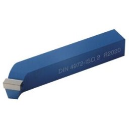 Outil à charioter DIN 4972 ISO2 16 x 16 mm à droite courbée WILKE (124972R1616P253)