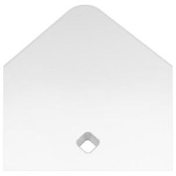 Keuco Tabouret AXESS Assise 338 mm, chromé/blanc (35082010051)