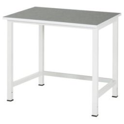 Table de travail Rau linoléum/planche universelle LxPxH 1000x800x825 mm (03-900-1-L25-10.12)