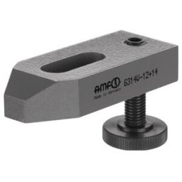 AMF Fer à collier 6314V biseauté avec vis d'appui pour rainure en T 36 mm (374405)