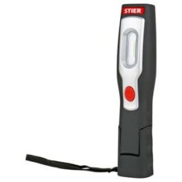 Lampe de travail/d'atelier à LED sans fil STIER, 350 lumens, 3,5 W, câble USB, lampe portable LED, lampe atelier (902530)