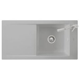 V&B; Évier Timeline 60 cm Garniture vidage, cuve, graphite CeramicPlus ; Villeroy & Boch (679000i4)