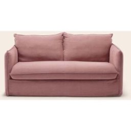 MADURA Canapé Convertible Janel Barbate rose ancien - ROSE 180[140]x97xH85 cm