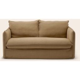 MADURA Canapé Janel Barbate brun chaud - MARRON 200x97xH85