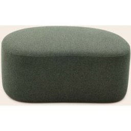 MADURA Pouf Julika Glory vert forêt - VERT 95x70xH40 cm