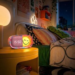 MOB Réveil 2 en 1 Dreamy Smiley World Pink