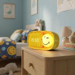 MOB Réveil 2 en 1 Dreamy Smiley World Yellow