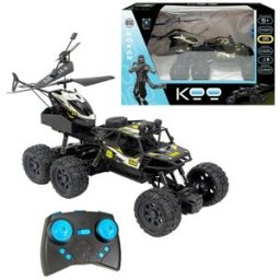 KOO Voiture radiocommandée Crawler et hélicoptère KOKAN 052