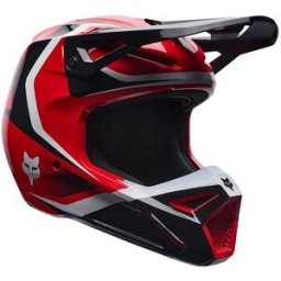 Casque Cross Youth V1 Frame FOX rouge/noir/blanc unisex