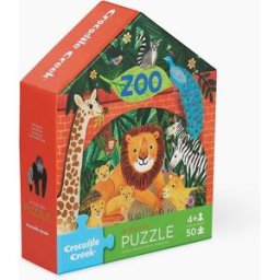 TOOPIZ Puzzle maison - 50 pcs - Le Zoo - 4a+