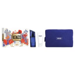 - Coffret KENZO HOMME Coffret pour Homme Eau de Toilette Intense 60 ml + Gel Douche 75 ml + Trousse de voyage - Kapao Parfumerie en ligne française