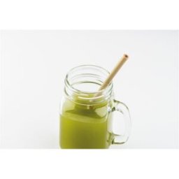 Paille personnalisable en bambou NATURAL STRAW beige