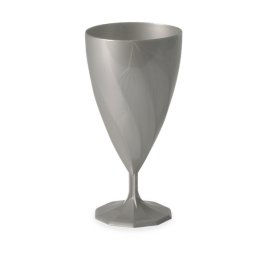 Verre vin ARGENT en PS 15 cl - Carton de 168 units