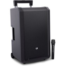 LD Systems ANNY® 12 HHD B5 - Enceinte de sonorisation 12″ portable Bluetooth® alimentée - Haut-parleur actif sans fil