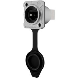 Connecteur de châssis SEETRONIC RJ45 à passage traversant – Compatible IP65 - Prise encastrables