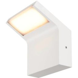 SLV ORDI II, applique murale, extérieur, carré, 2200/3000 K, IP65, blanc, bord de mer - Lampes sur pied, murales et de plafond (extérieur)