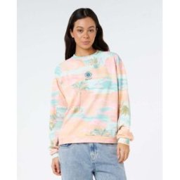 Rip Curl Sweat Catalina Island Relaxed Pêche S Female