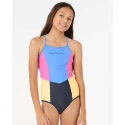 Rip Curl Maillot de bain une pièce Fille Block Party Bleu marine 12 Female