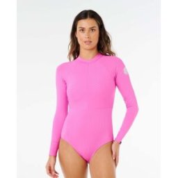 Rip Curl Maillot de bain à manches longues Premium Surf Super Rose M Female
