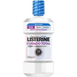 Listerine Bain de bouche Total Care Zero à 0 % d’alcool avec fluorure 500 ml