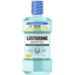 Listerine Bain de bouche au menthol doux 750 ml