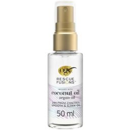 Ogx Huile de coco Rescue FUSIONS, soin anti-frisottis 24h, 50 ml