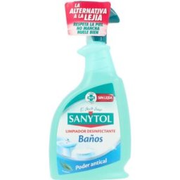 Sanytol Salles De Bains nettoyant désinfectant pouvoir anticalcaire 750 ml