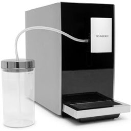 Schneider - Lumière Arabica - Machine À Café Grain Automatique - 19 Bars - Mousseur À Lait