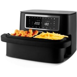 Kitchencook - Airmed_w_pot - Friteuse Sans Huile 10l - Séparateur Amovible