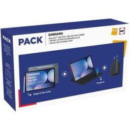 Tablette Tactile Samsung Pack Galaxy Tab S10+ 256go Wifi + Etui Clavier + Bloc De Charge