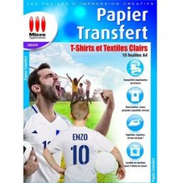 MICRO APPLICATION Papier D'impression Micro Appli Papier Transfert T-shirt Pour Textiles Clairs