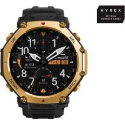 Amazfit T-rex 3 Pro Amoled 48 Mm Digitale 480 X 480 Pixel Touch Screen Oro Wi-fi Gps