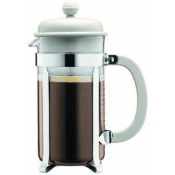 BODUM Cafetière À Piston 8 Tasses 1l Blanc