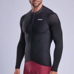 Ekoï Maillot homme manches longues EKOI Perf PULSE Noir noir XL male