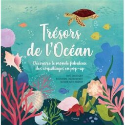 Trésors de l'océan : découvre le monde fabuleux des coquillages en pop-up Janet Lawler Kimane éditions