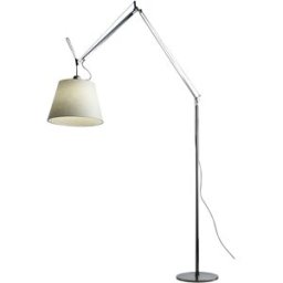 Artemide - Lampadaire arc Tolomeo Mega - Beige - Papier parchemin - Designer Michele de Lucchi