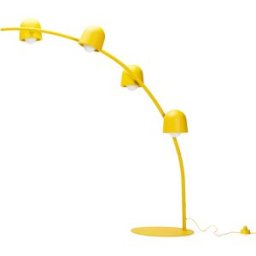 Fatboy - Lampadaire arc Lebow - Jaune - Aluminium - Designer Kranen/Gille