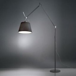 Artemide - Lampadaire arc Tolomeo Mega - Noir - Aluminium peint - Designer Michele de Lucchi