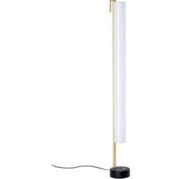 SAMMODE STUDIO - Lampadaire Pierre Guariche - Blanc - Laiton - Designer Pierre Guariche
