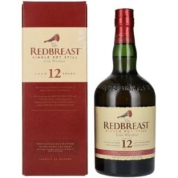 Redbreast 12 Years Old Single Pot Still Irish Whiskey 40% Vol. 0,7l en boîte cadeau