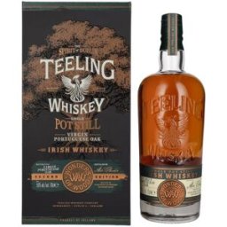 Le whisky Teeling Teeling Whiskey Single Pot Still WONDERS OF WOOD Virgin Portuguese Oak Second Edition 50% Vol. 0,7l en boîte cadeau