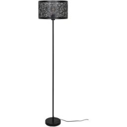 Lampadaire Métal 153 cm noir MOLLY