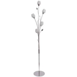 Lampadaire 153 cm ADRIANA coloris argenté